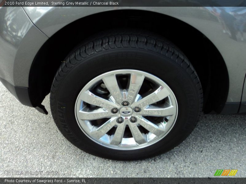 Sterling Grey Metallic / Charcoal Black 2010 Ford Edge Limited