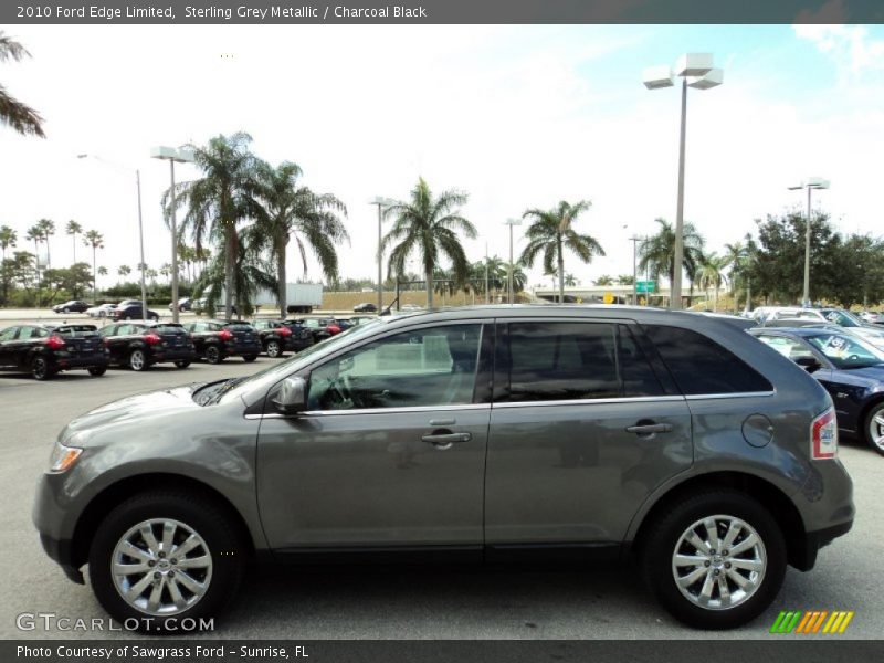 Sterling Grey Metallic / Charcoal Black 2010 Ford Edge Limited