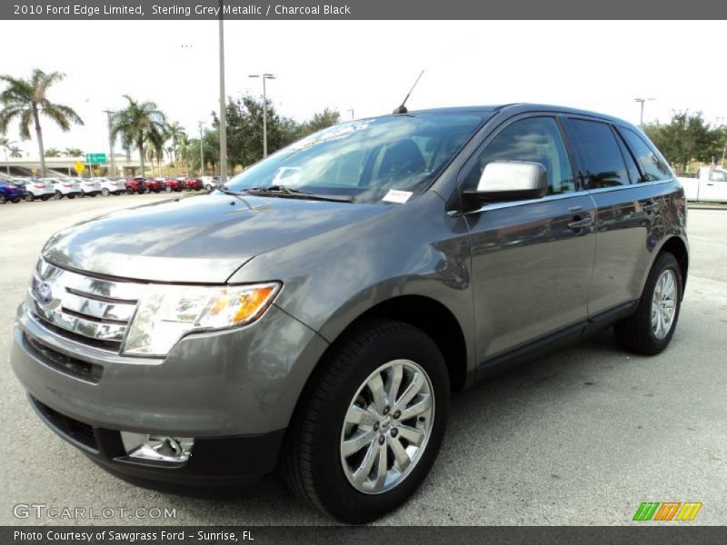 Sterling Grey Metallic / Charcoal Black 2010 Ford Edge Limited