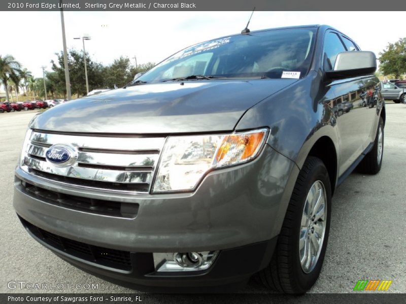 Sterling Grey Metallic / Charcoal Black 2010 Ford Edge Limited