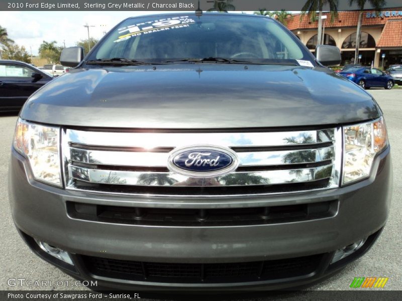 Sterling Grey Metallic / Charcoal Black 2010 Ford Edge Limited