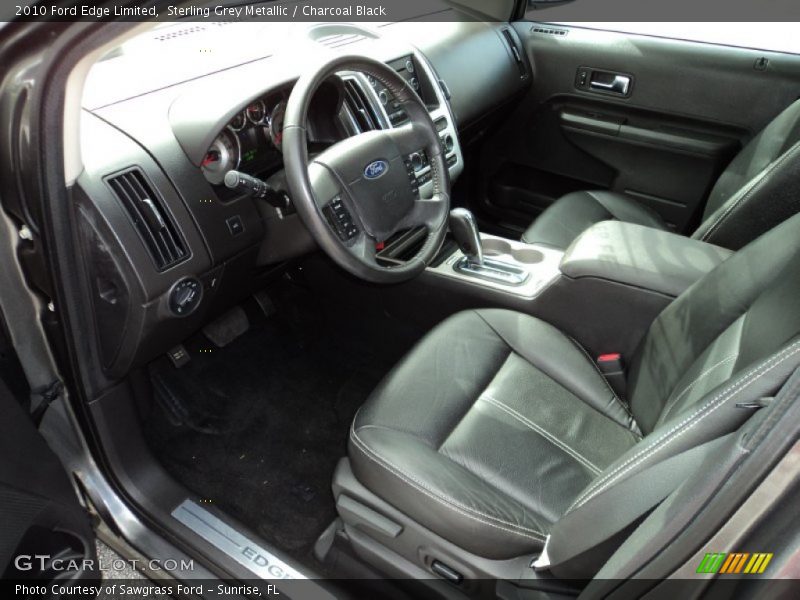 Sterling Grey Metallic / Charcoal Black 2010 Ford Edge Limited