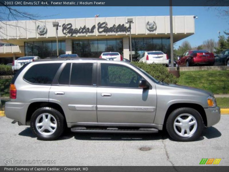 Pewter Metallic / Medium Pewter 2003 GMC Envoy SLT 4x4