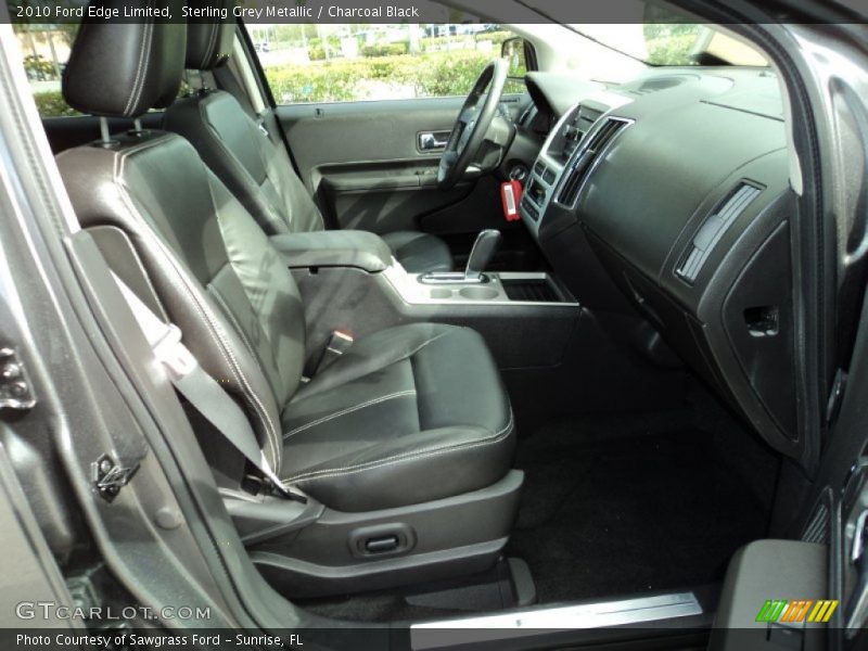 Sterling Grey Metallic / Charcoal Black 2010 Ford Edge Limited