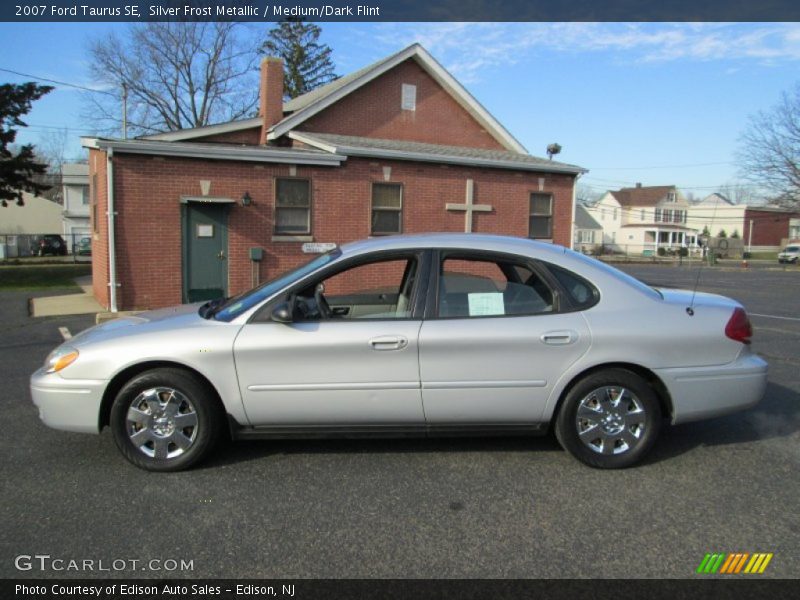 Silver Frost Metallic / Medium/Dark Flint 2007 Ford Taurus SE
