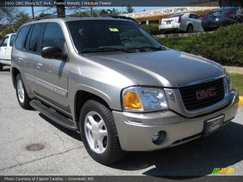 Pewter Metallic / Medium Pewter 2003 GMC Envoy SLT 4x4