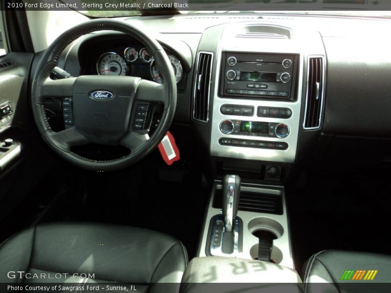 Sterling Grey Metallic / Charcoal Black 2010 Ford Edge Limited