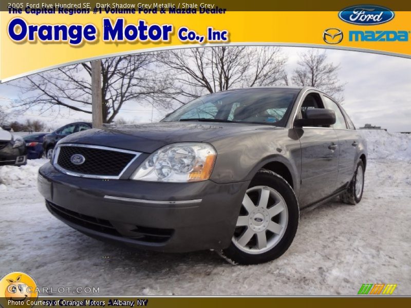 Dark Shadow Grey Metallic / Shale Grey 2005 Ford Five Hundred SE