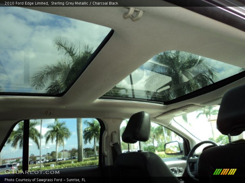 Sterling Grey Metallic / Charcoal Black 2010 Ford Edge Limited