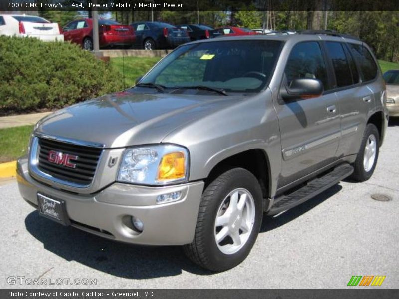 Pewter Metallic / Medium Pewter 2003 GMC Envoy SLT 4x4