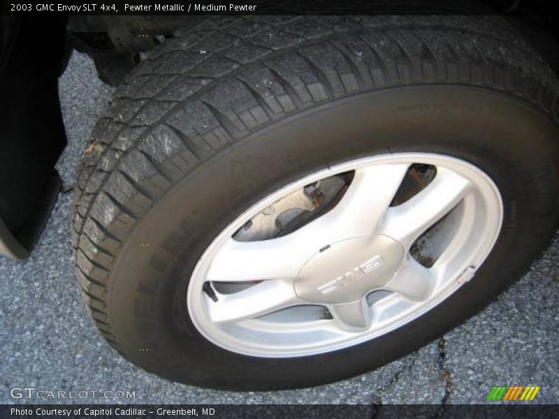 Pewter Metallic / Medium Pewter 2003 GMC Envoy SLT 4x4