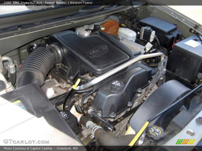 Pewter Metallic / Medium Pewter 2003 GMC Envoy SLT 4x4