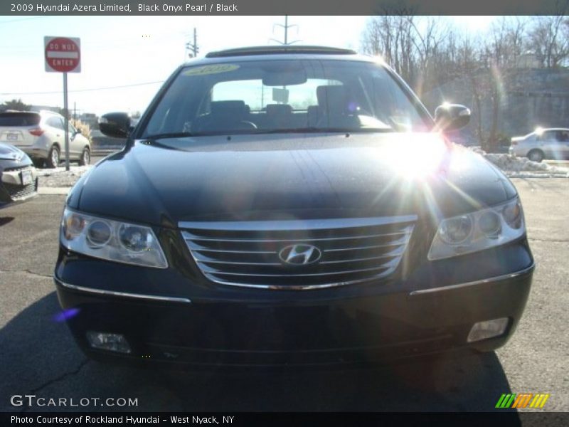 Black Onyx Pearl / Black 2009 Hyundai Azera Limited