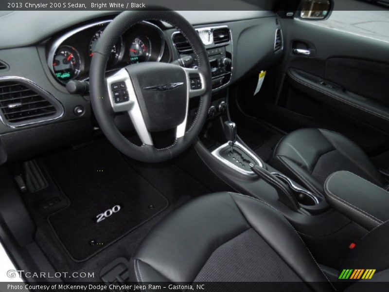 Black Interior - 2013 200 S Sedan 