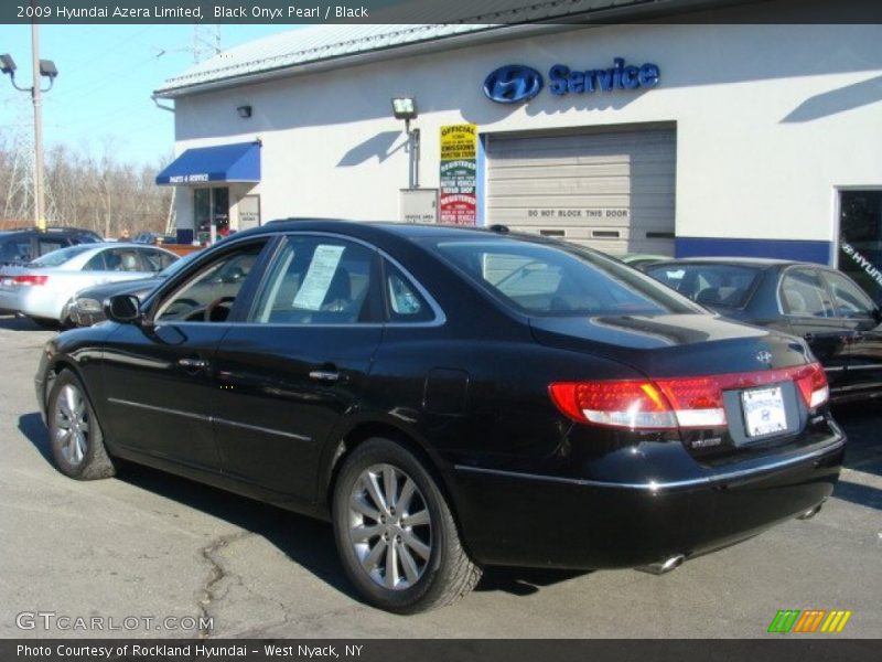 Black Onyx Pearl / Black 2009 Hyundai Azera Limited