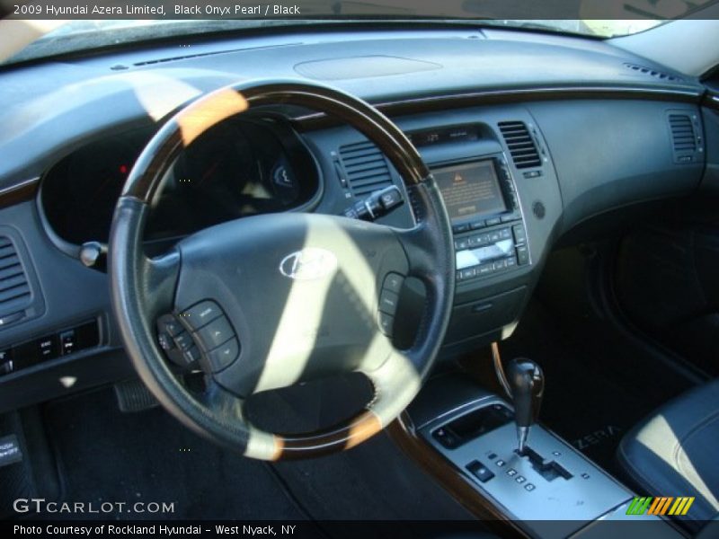 Black Onyx Pearl / Black 2009 Hyundai Azera Limited