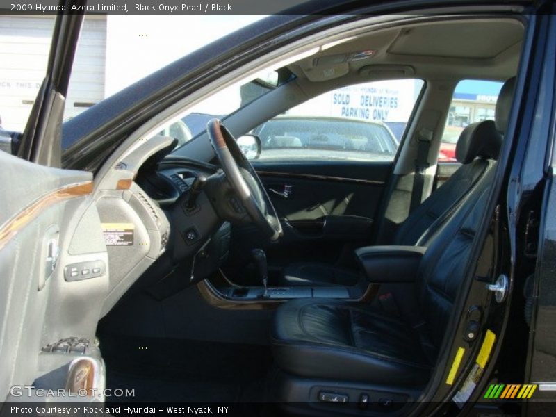 Black Onyx Pearl / Black 2009 Hyundai Azera Limited