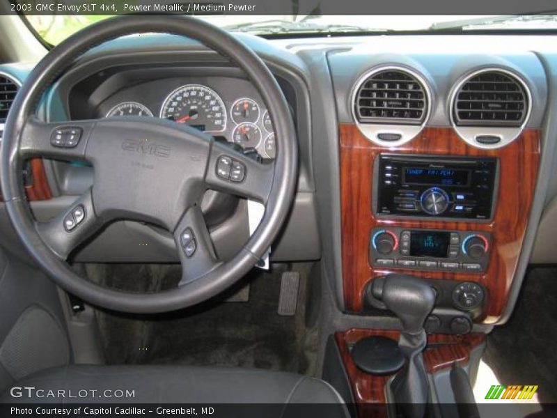 Pewter Metallic / Medium Pewter 2003 GMC Envoy SLT 4x4