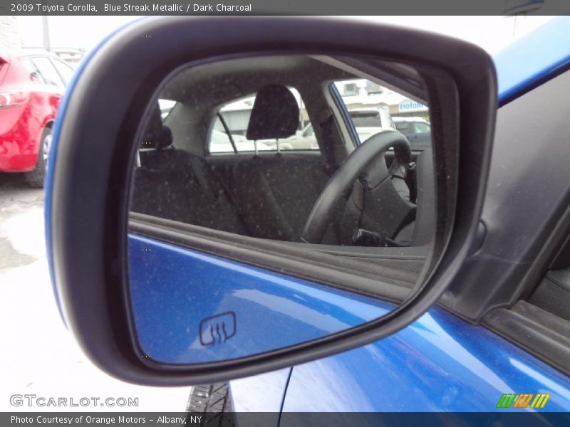 Blue Streak Metallic / Dark Charcoal 2009 Toyota Corolla