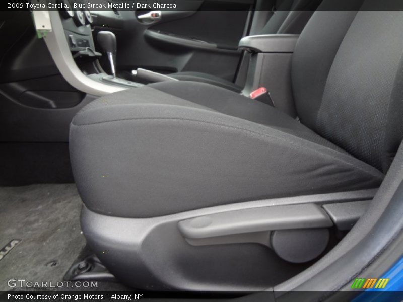 Blue Streak Metallic / Dark Charcoal 2009 Toyota Corolla