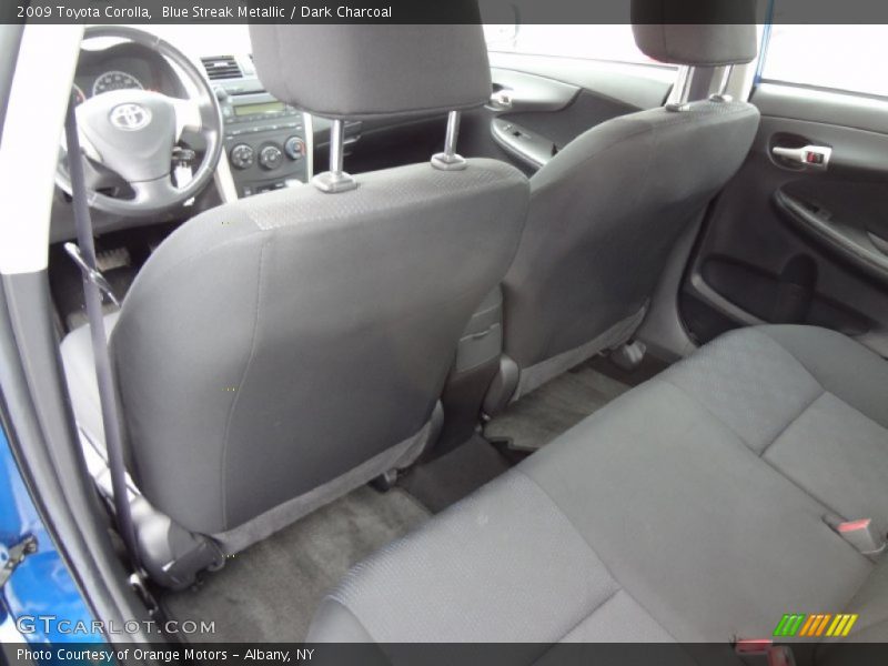 Blue Streak Metallic / Dark Charcoal 2009 Toyota Corolla