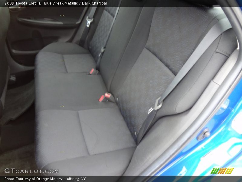 Blue Streak Metallic / Dark Charcoal 2009 Toyota Corolla