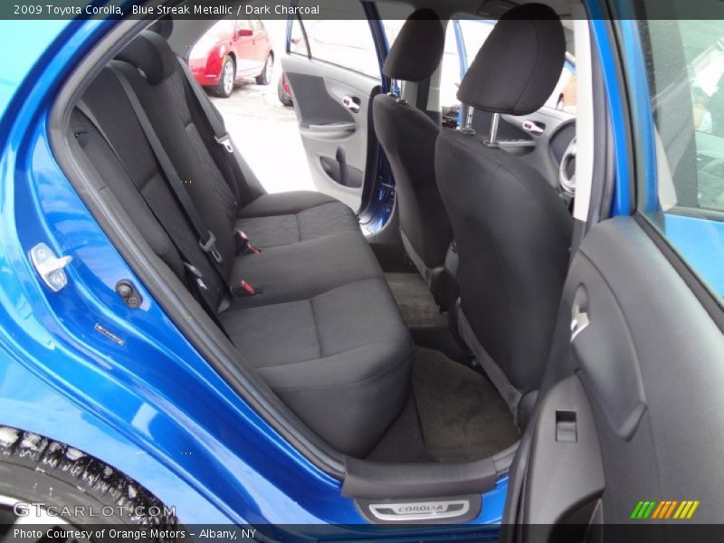Blue Streak Metallic / Dark Charcoal 2009 Toyota Corolla