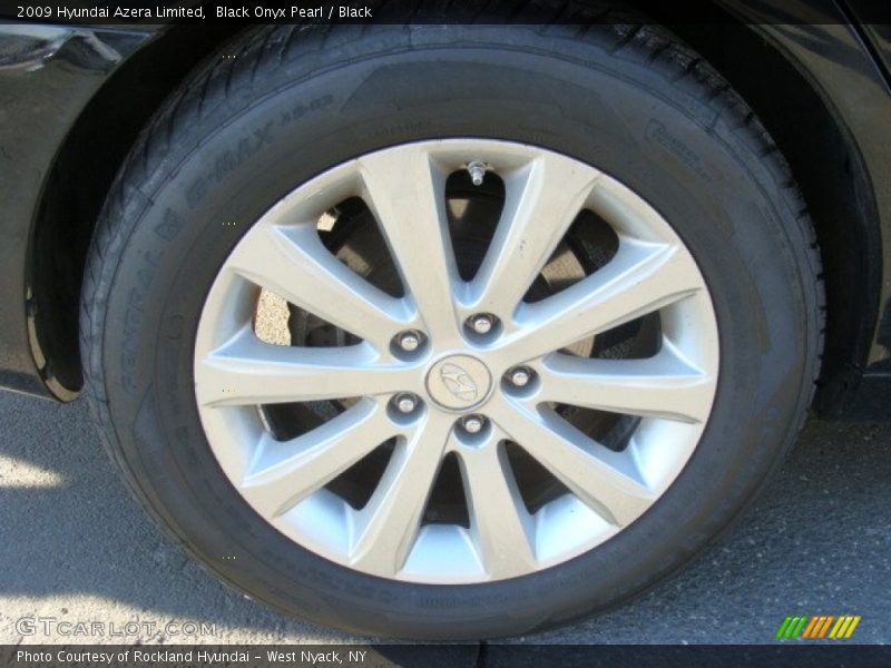 Black Onyx Pearl / Black 2009 Hyundai Azera Limited