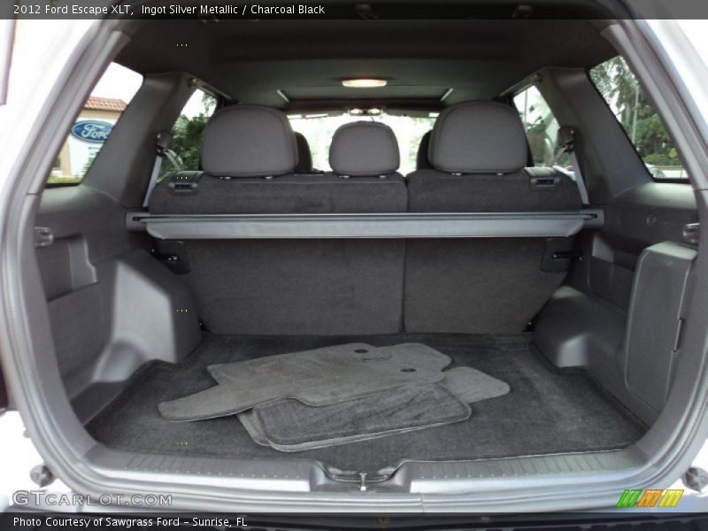 Ingot Silver Metallic / Charcoal Black 2012 Ford Escape XLT