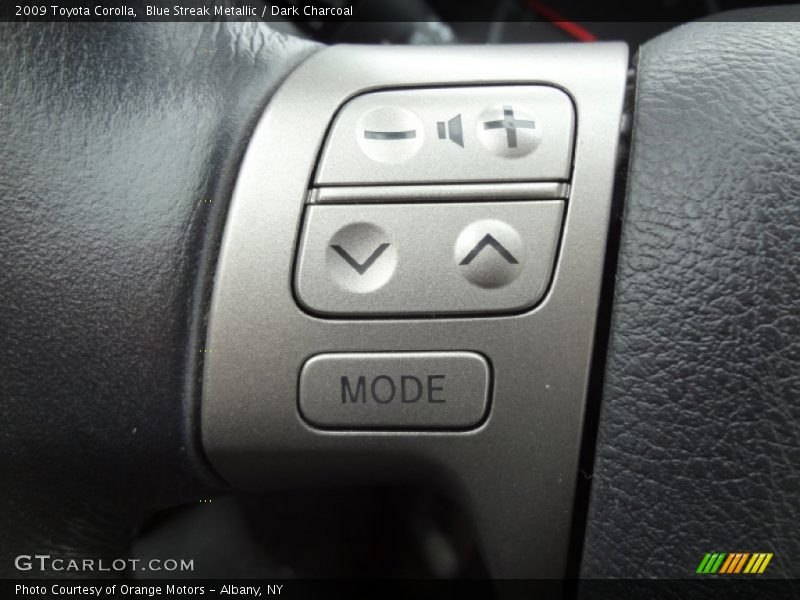 Blue Streak Metallic / Dark Charcoal 2009 Toyota Corolla