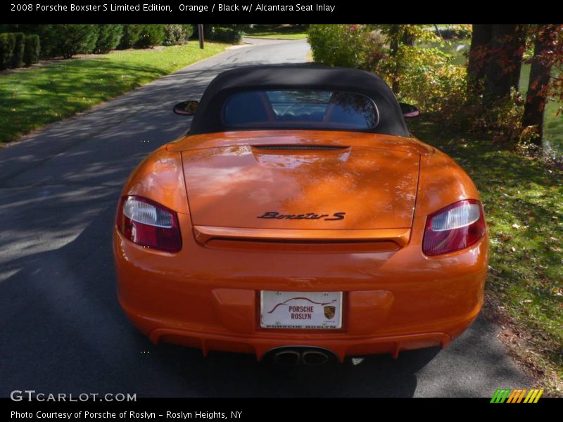 Orange / Black w/ Alcantara Seat Inlay 2008 Porsche Boxster S Limited Edition