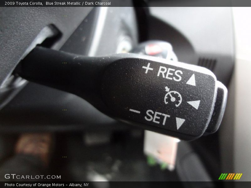 Blue Streak Metallic / Dark Charcoal 2009 Toyota Corolla