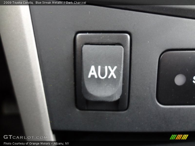 Blue Streak Metallic / Dark Charcoal 2009 Toyota Corolla