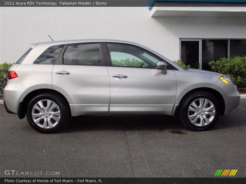 Palladium Metallic / Ebony 2011 Acura RDX Technology