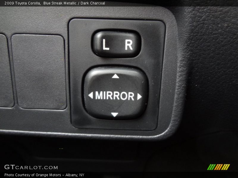 Blue Streak Metallic / Dark Charcoal 2009 Toyota Corolla