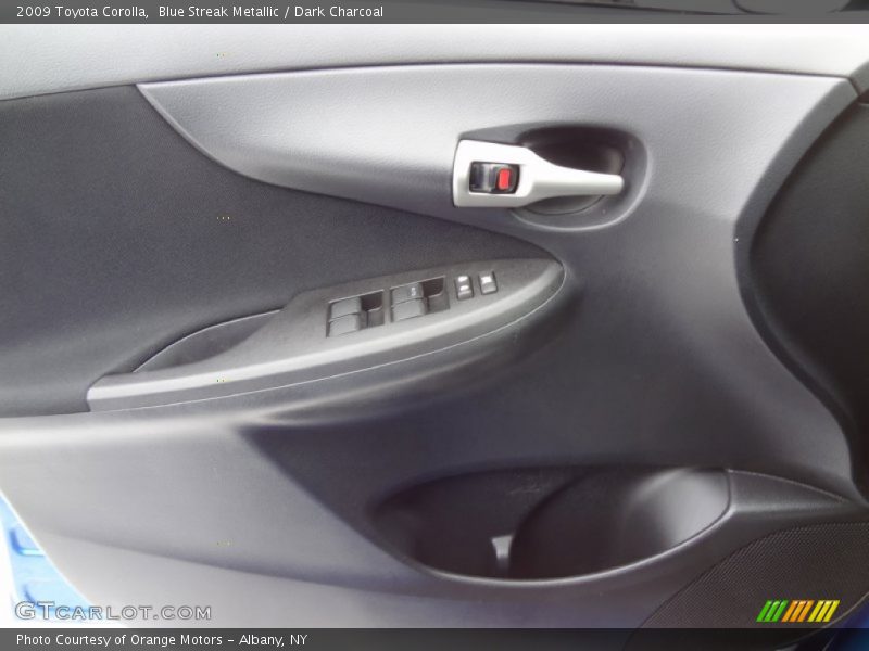Blue Streak Metallic / Dark Charcoal 2009 Toyota Corolla