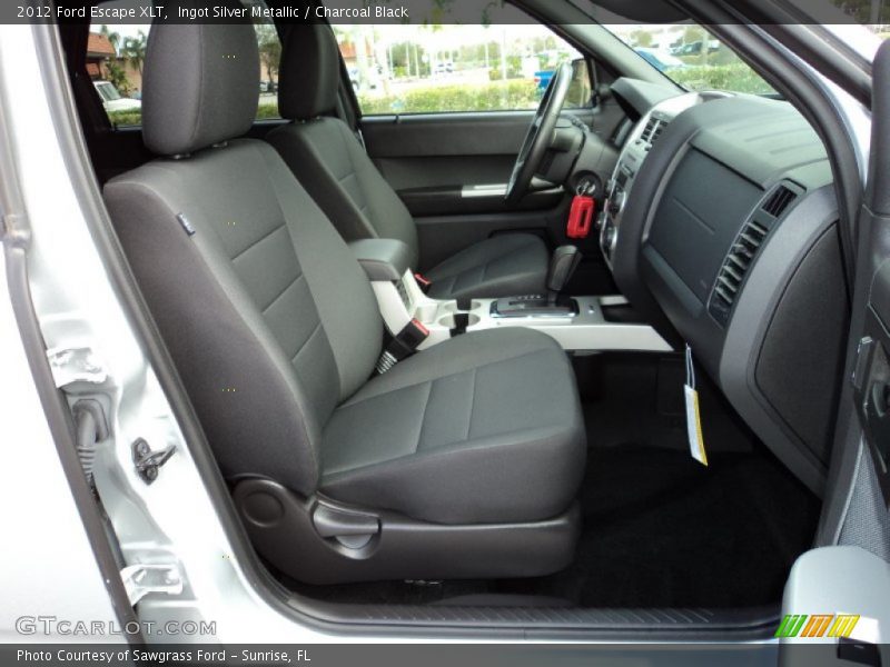 Ingot Silver Metallic / Charcoal Black 2012 Ford Escape XLT