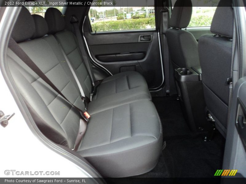 Ingot Silver Metallic / Charcoal Black 2012 Ford Escape XLT