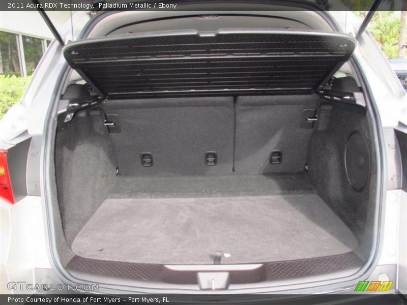 Palladium Metallic / Ebony 2011 Acura RDX Technology