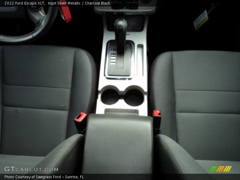 Ingot Silver Metallic / Charcoal Black 2012 Ford Escape XLT