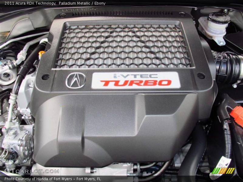 Palladium Metallic / Ebony 2011 Acura RDX Technology