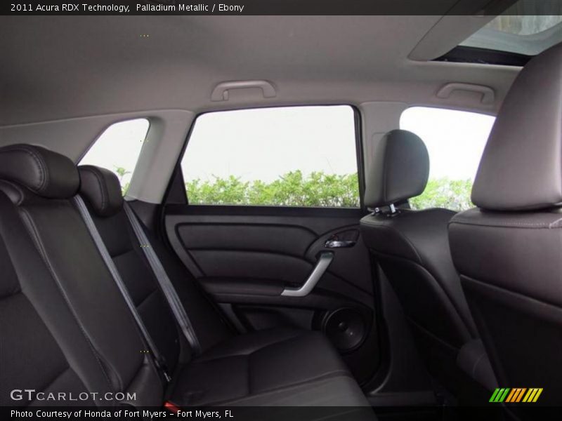 Palladium Metallic / Ebony 2011 Acura RDX Technology