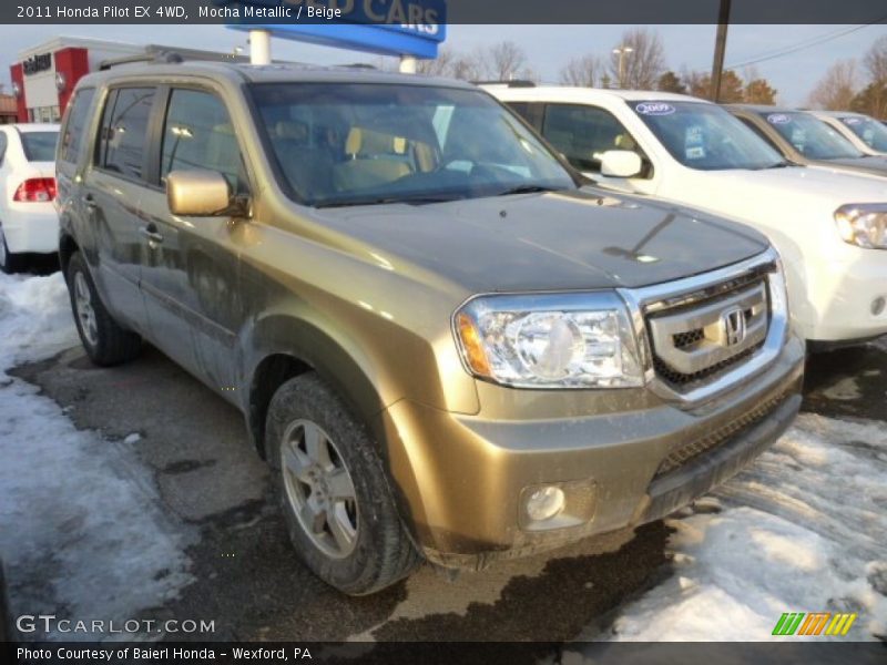 Front 3/4 View of 2011 Pilot EX 4WD