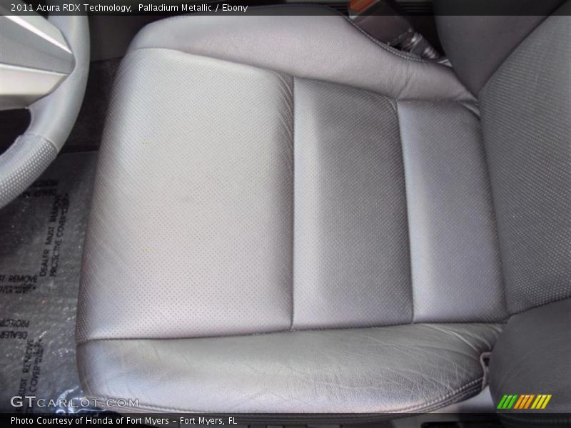 Palladium Metallic / Ebony 2011 Acura RDX Technology