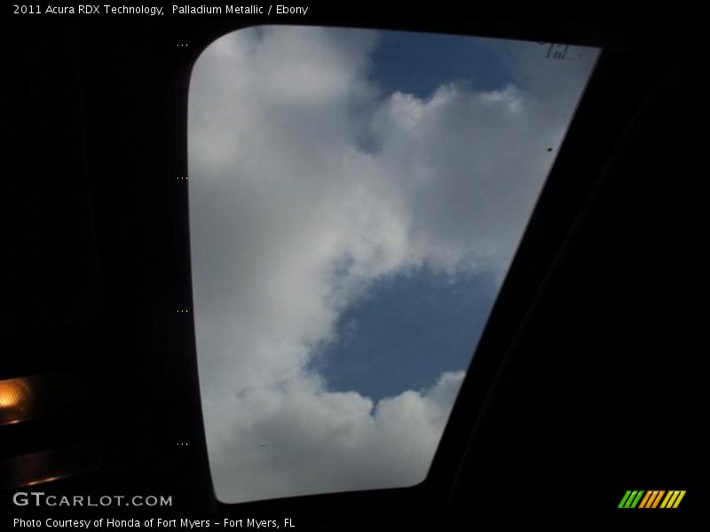 Palladium Metallic / Ebony 2011 Acura RDX Technology