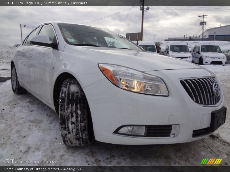 Summit White / Cashmere 2011 Buick Regal CXL