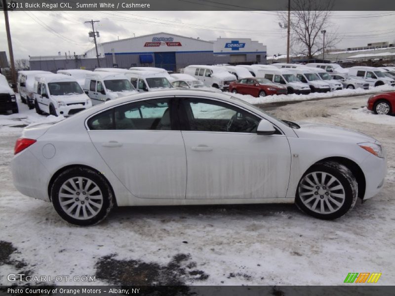 Summit White / Cashmere 2011 Buick Regal CXL