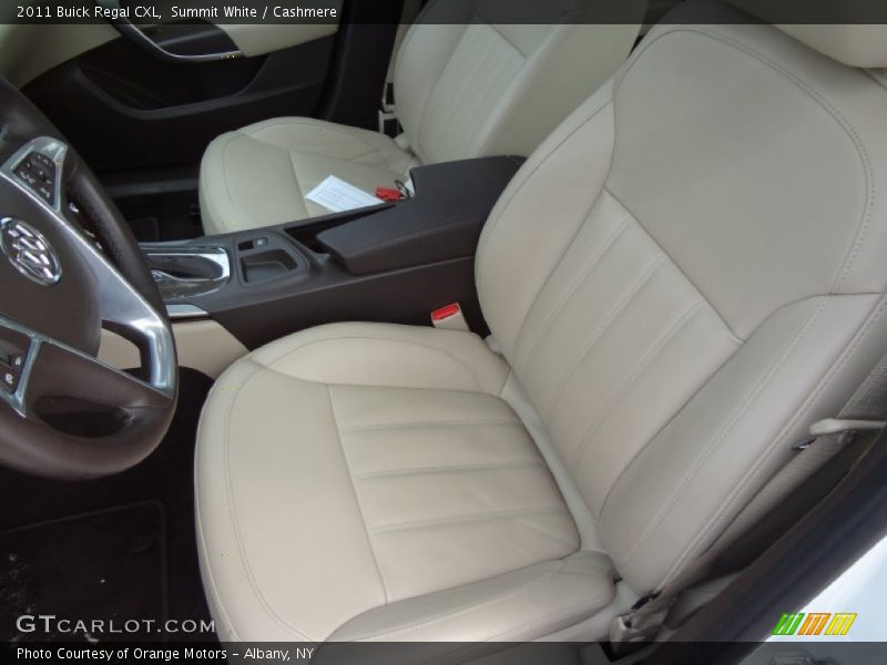 Summit White / Cashmere 2011 Buick Regal CXL