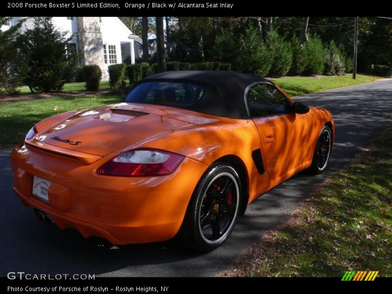 Orange / Black w/ Alcantara Seat Inlay 2008 Porsche Boxster S Limited Edition