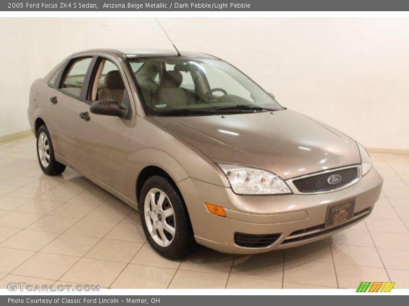 Arizona Beige Metallic / Dark Pebble/Light Pebble 2005 Ford Focus ZX4 S Sedan